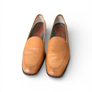 G.H. Bass & Co. Women’s Brown Leather Loafers Size 9M Brazil